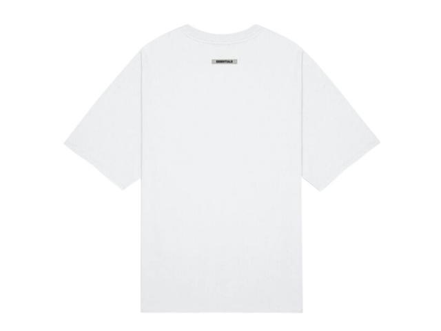 Fear of God Fear of God ESSENTIALS 3D Silicon Applique Boxy T-Shirt White - view 2