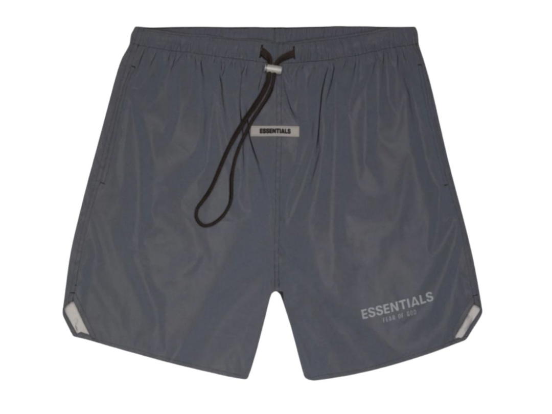 Fear of God Fear of God Essentials Volley Shorts Black Reflective