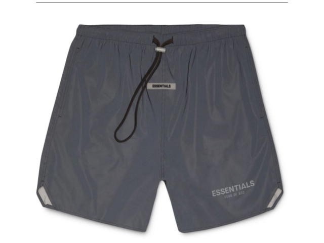 Fear of God Fear of God Essentials Volley Shorts Black Reflective - view 2