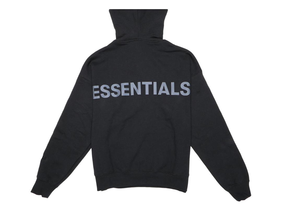 Fear of God Fear of God ESSENTIALS 3M logo Pullover Hoodie Black/Black