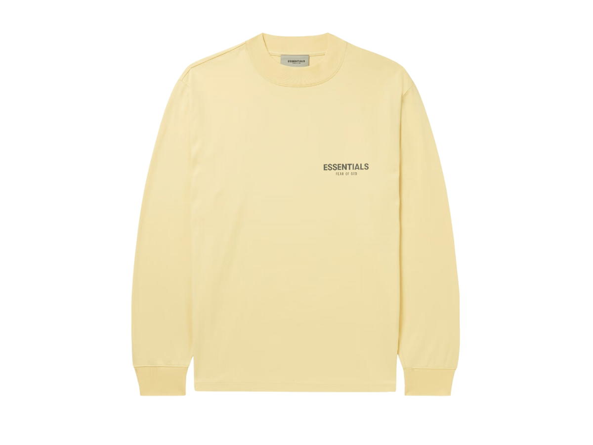 Fear of God Fear of God Essentials Appliquéd Logo-Print Cotton-Jersey T-Shirt Neutral