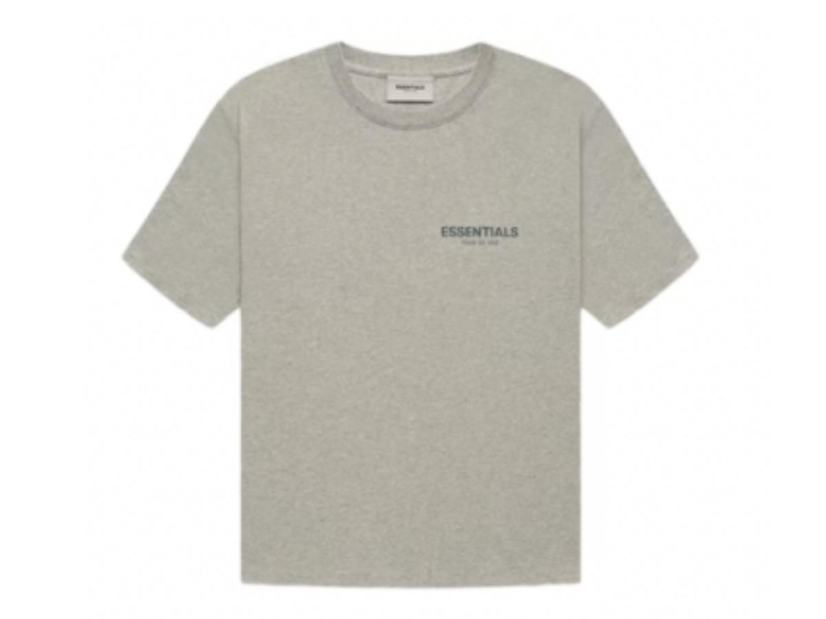 Fear of God Fear of God Essentials Core Collection T-shirt Dark Heather Oatmeal