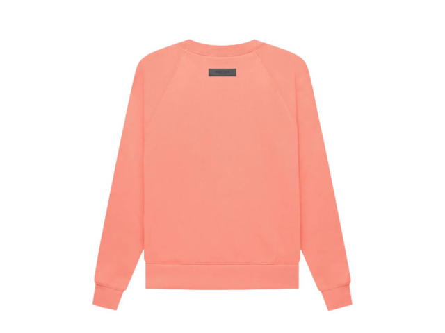 Fear of God Fear of God Essentials Crewneck Coral (FW22) - view 2