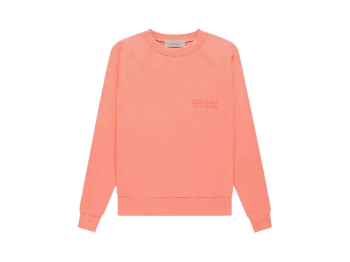 Fear of God Fear of God Essentials Crewneck Coral (SS22)