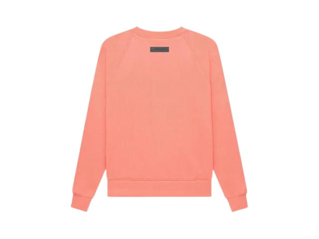 Fear of God Fear of God Essentials Crewneck Coral (SS22) - view 2