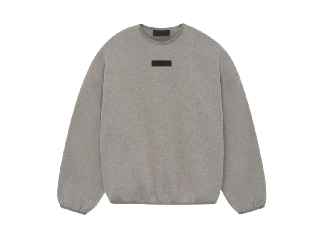 Fear of God Fear of God Essentials Crewneck Heather Grey (SS24)