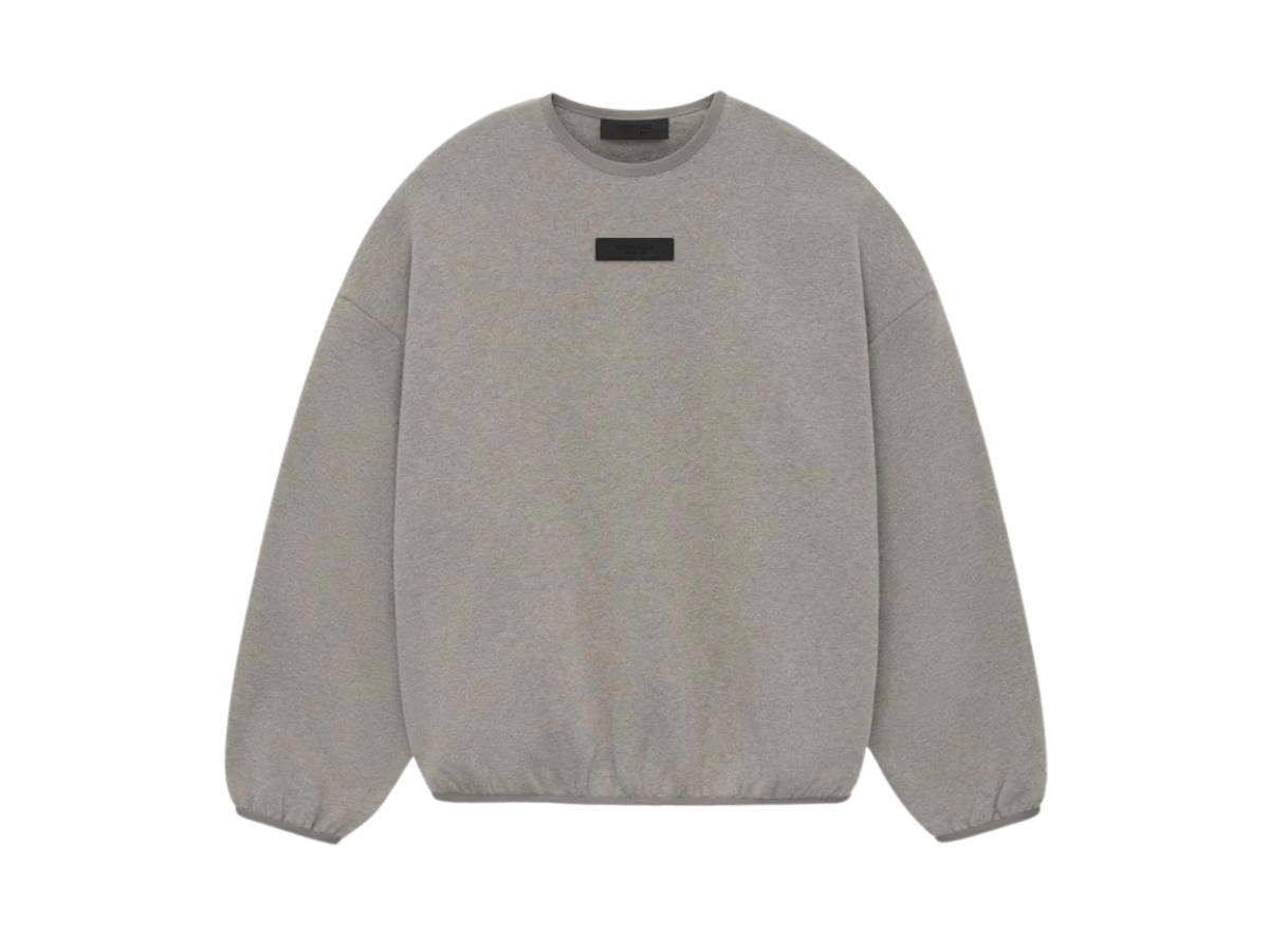 Fear of God Fear of God Essentials Crewneck Heather Grey (SS24)