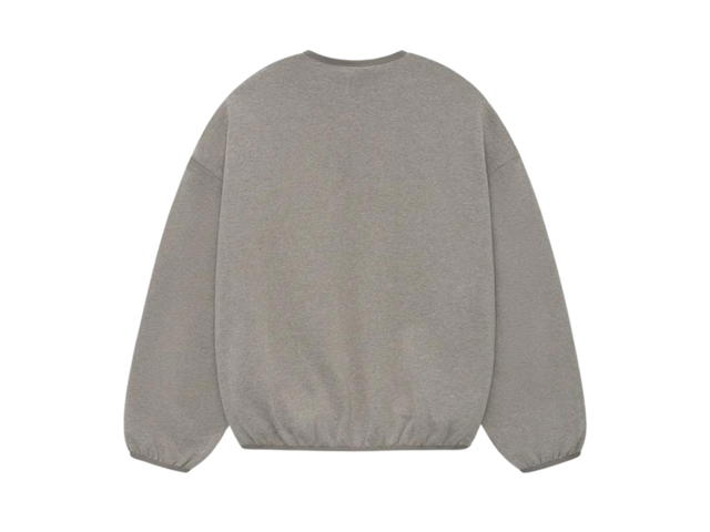 Fear of God Fear of God Essentials Crewneck Heather Grey (SS24) - view 2
