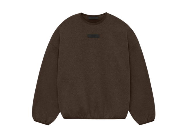 Fear of God Fear of God Essentials Crewneck Heather Wood (SS24) - view 1