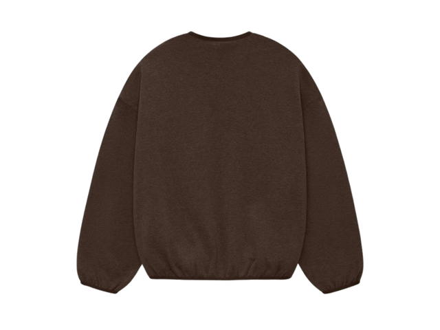 Fear of God Fear of God Essentials Crewneck Heather Wood (SS24) - view 2