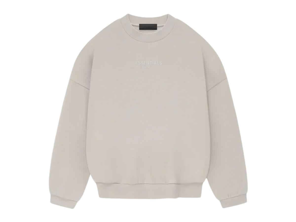 Fear of God Fear of God Essentials Crewneck Silver Cloud (FW23)