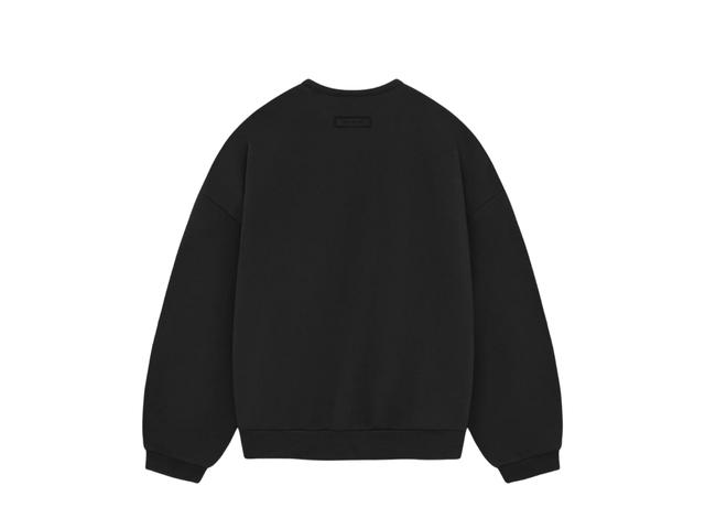 Fear of God Fear of God Essentials Crewneck Sweatshirt Jet Black (SP24) - view 2