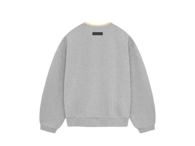 Fear of God Fear of God Essentials Crewneck Sweatshirt Light Heather Grey (SP24) - view 2