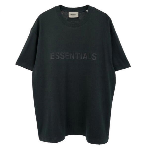 Fear of God Fear of God Essentials Black Logo T-Shirt