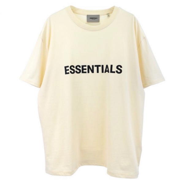 Fear of God Fear of God Essentials Cream Logo T-Shirt