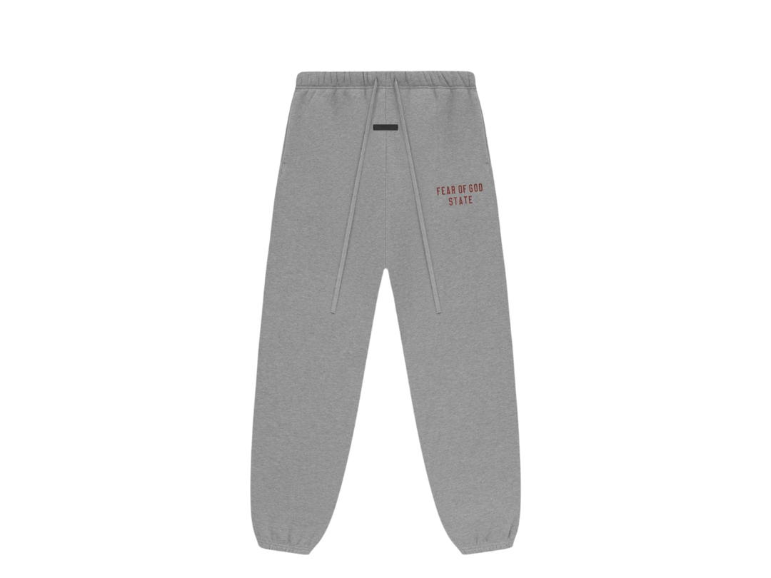 Fear of God Fear of God Essentials Fleece Essential Sweatpant Dark Heather (FW24)