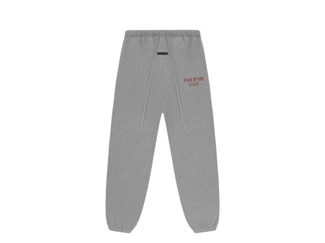 Fear of God Fear of God Essentials Fleece Essential Sweatpant Dark Heather (FW24) - view 1
