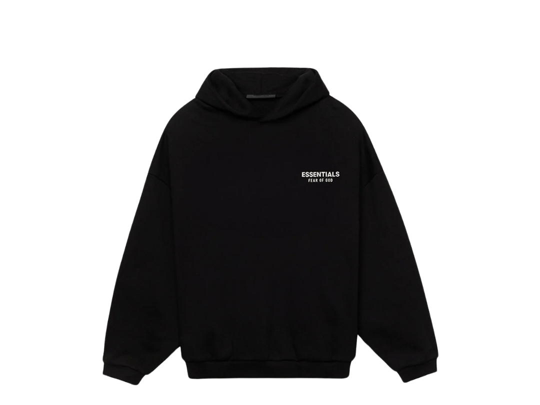 Fear of God Fear of God Essentials Fleece Hoodie Black (FW24)