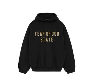 Buy Fear of God Essentials Fleece Hoodie Black (FW24) at Sasom – Authentic and Ready to Ship