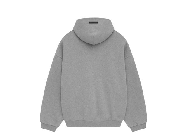 Fear of God Fear of God Essentials Fleece Hoodie Dark Heather (FW24) - view 2