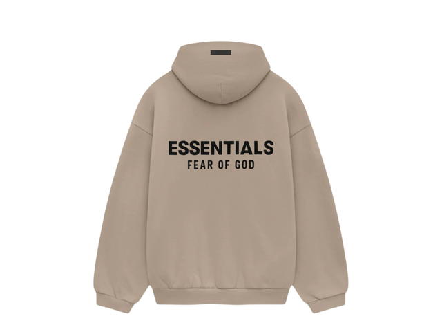Fear of God Fear of God Essentials Fleece Hoodie Desert Sand - view 2