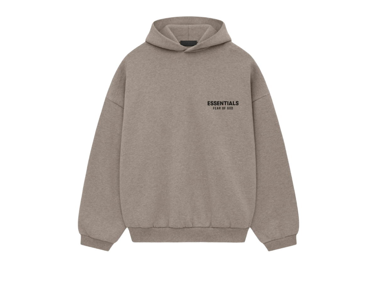 Fear of God Fear of God Essentials Fleece Hoodie Heather Gray (FW24)