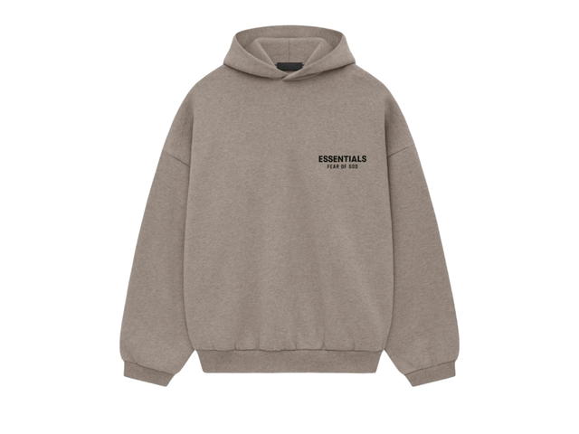 Fear of God Fear of God Essentials Fleece Hoodie Heather Gray (FW24) - view 1