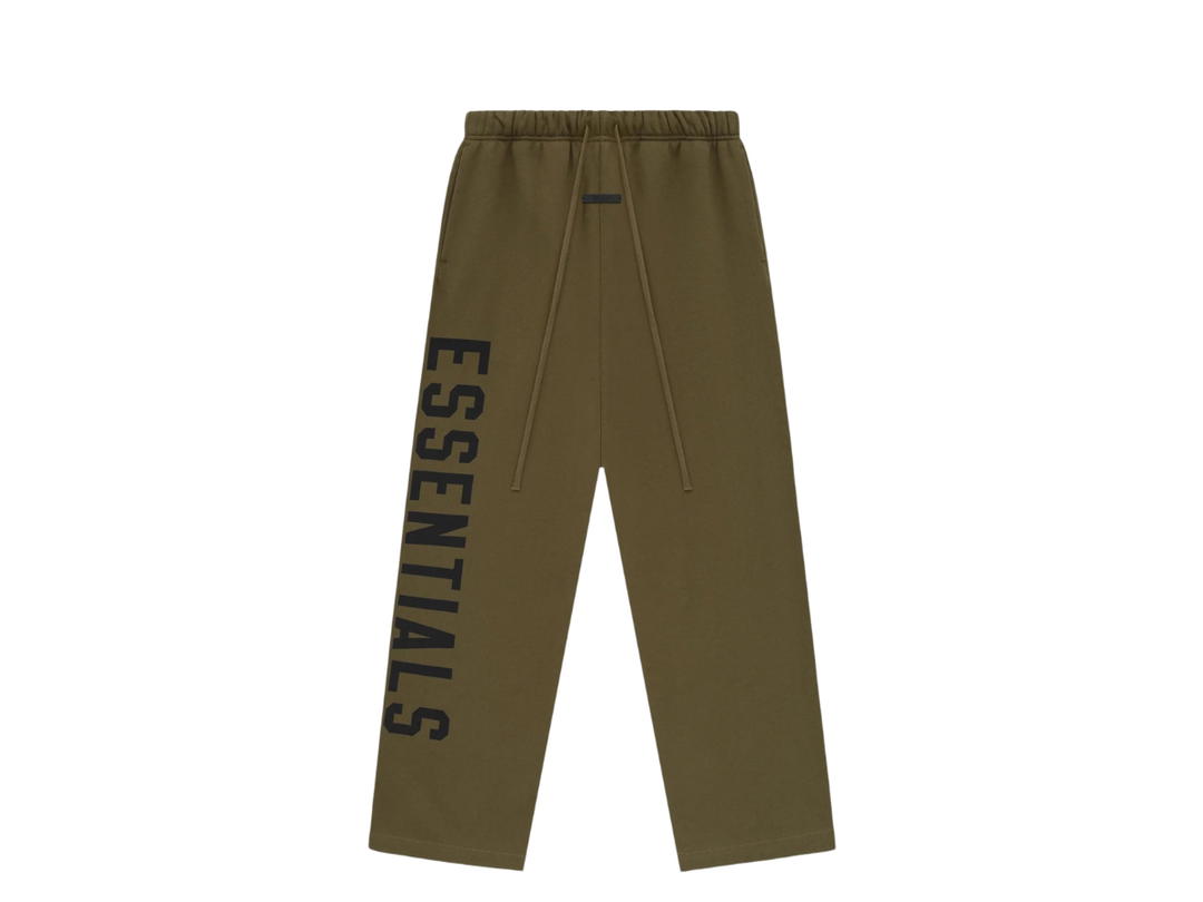 Fear of God Fear of God Essentials Fleece Relaxed Sweatpant Olive (FW24)