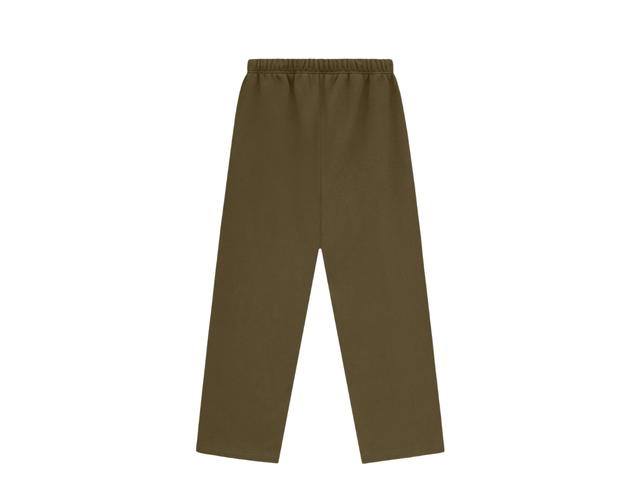 Fear of God Fear of God Essentials Fleece Relaxed Sweatpant Olive (FW24) - view 2