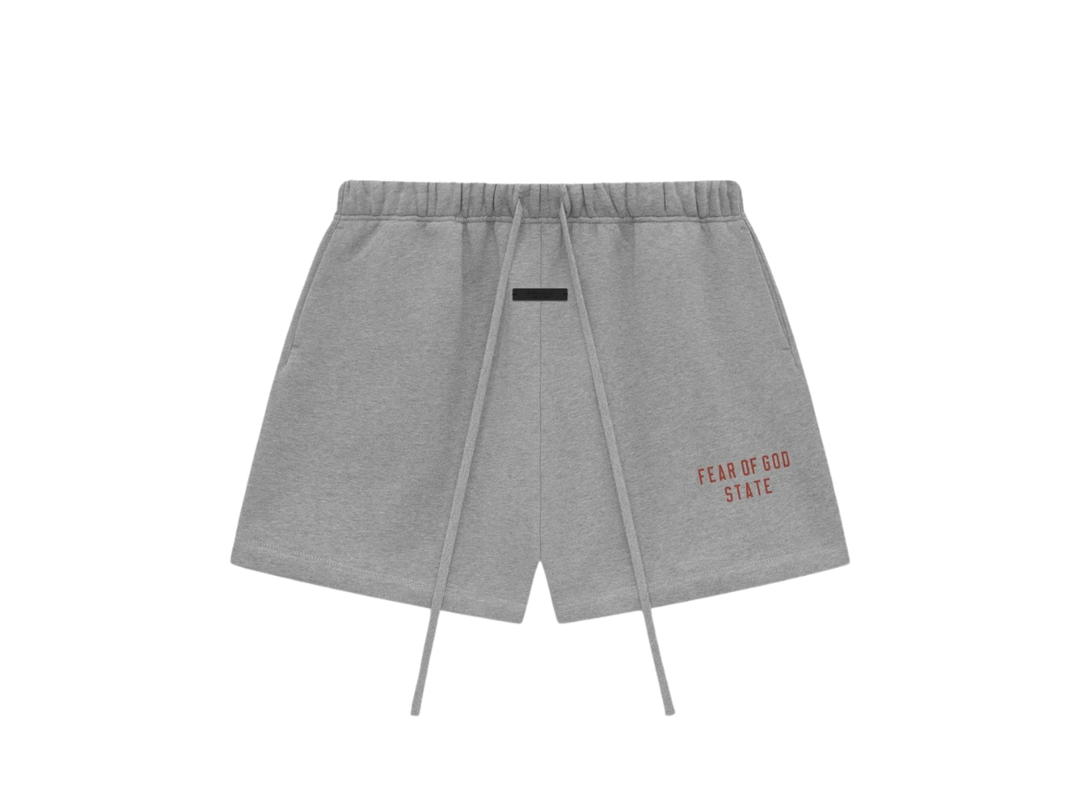 Fear of God Fear of God Essentials Fleece Soccer Short Dark Heather (FW24)