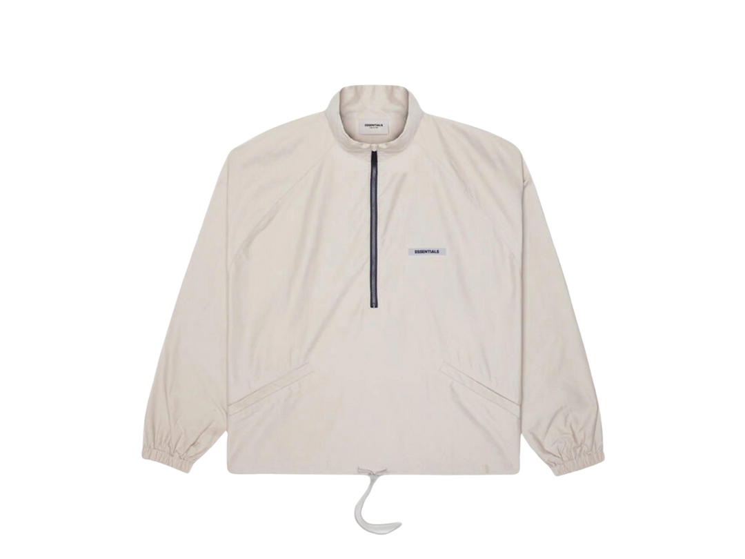 Fear of God Fear of God Essentials Half Zip Track Jacket Moss (FW20)