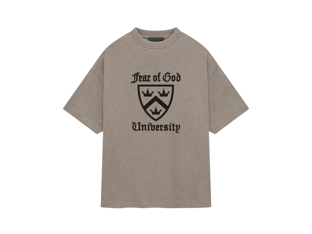 Fear of God Fear of God Essentials Heavy Crewneck Tee Heather Gray