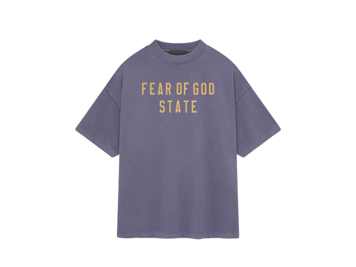 Fear of God Fear of God Essentials Heavy Crewneck Tee Lavender (FW24)