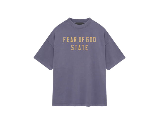 Fear of God Fear of God Essentials Heavy Crewneck Tee Lavender (FW24) - view 1