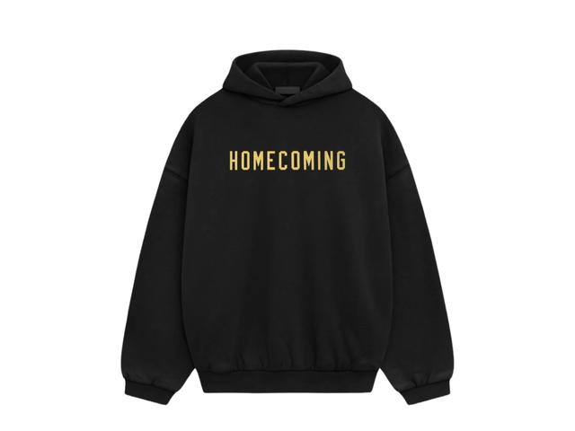 Fear of God Fear of God Essentials Heavy Fleece Hoodie Black - view 1
