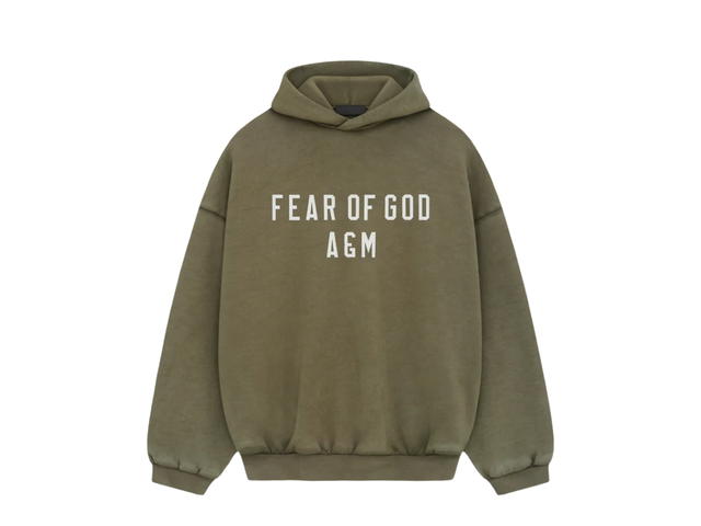 Fear of God Fear of God Essentials Heavy Fleece Hoodie Military - view 1