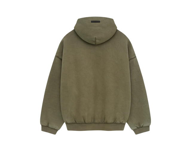 Fear of God Fear of God Essentials Heavy Fleece Hoodie Military - view 2