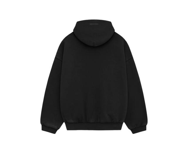 Fear of God Fear of God Essentials Heavy Fleece Vintage Shrunken Hoodie Black - view 2