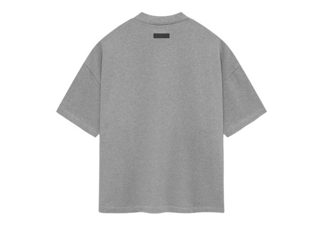 Fear of God Fear of God Essentials Heavy Jersey SS Tee Dark Heather Oatmeal (SP24) - view 2
