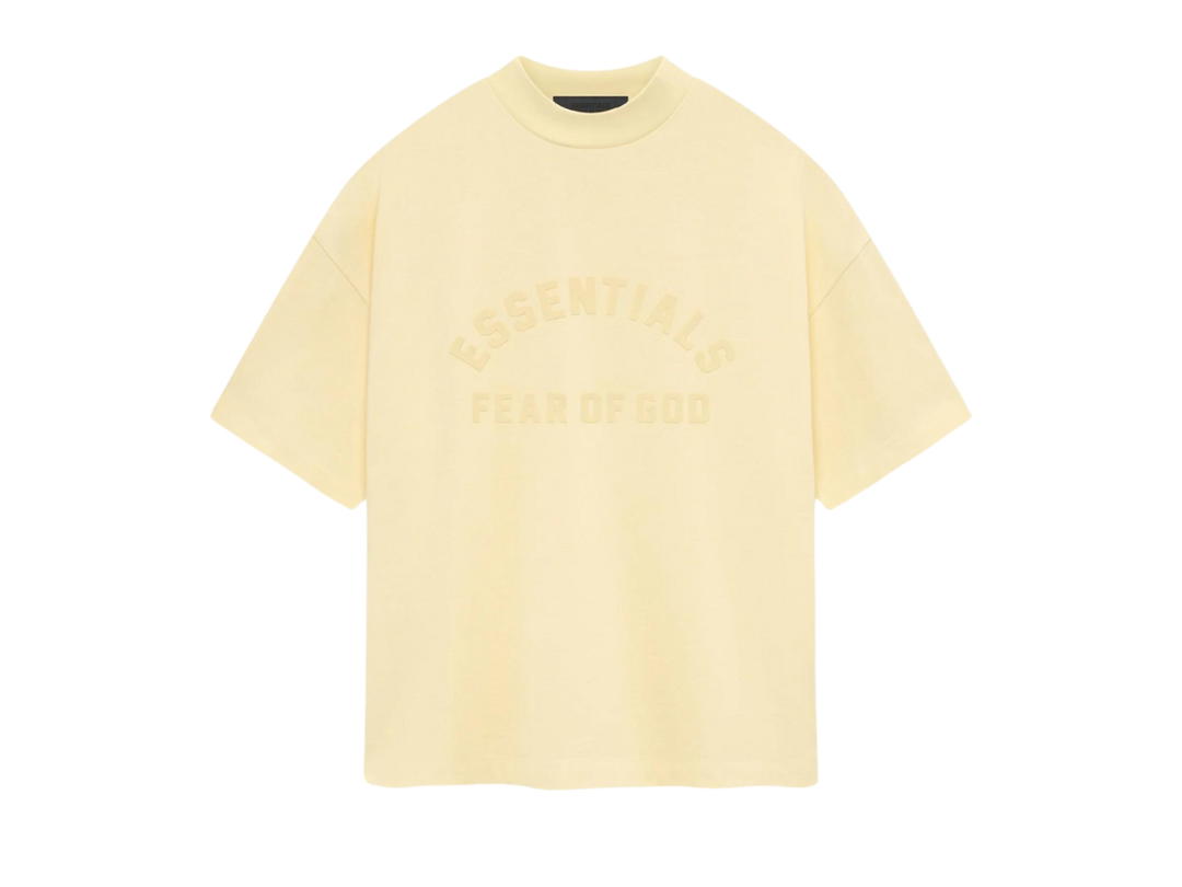Fear of God Fear of God Essentials Heavy Jersey SS Tee Garden Yellow (SP24)