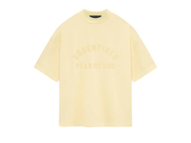 Fear of God Fear of God Essentials Heavy Jersey SS Tee Garden Yellow (SP24) - view 1