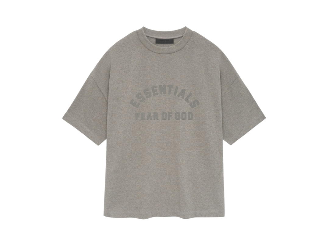 Fear of God Fear of God Essentials Heavy S/S Tee Heather Grey (SS24)
