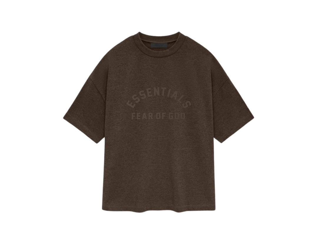Fear of God Fear of God Essentials Heavy S/s Tee Heather Wood (SS24)