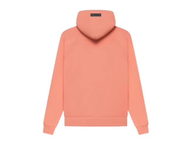 Fear of God Fear of God Essentials Hoodie Coral (FW22) - view 2
