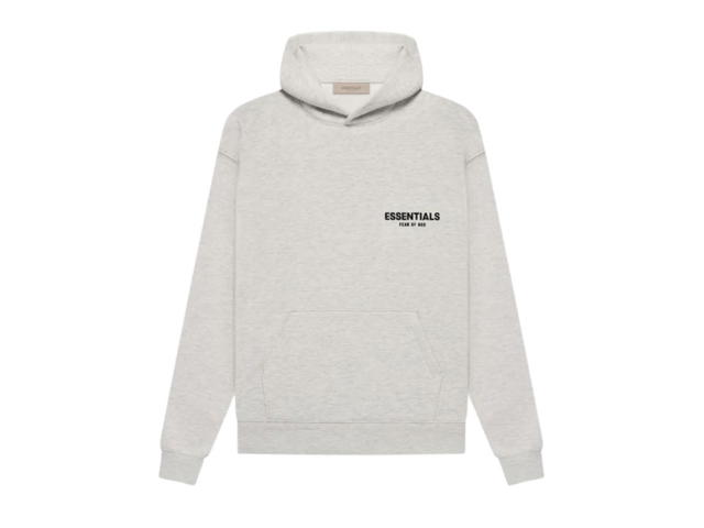Fear of God Fear of God Essentials Hoodie Light Oatmeal (SS22) - view 1