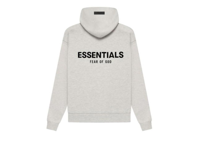 Fear of God Fear of God Essentials Hoodie Light Oatmeal (SS22) - view 2
