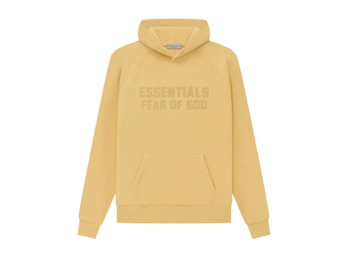 Fear of God Fear of God Essentials Hoodie Light Tuscan (SS23)