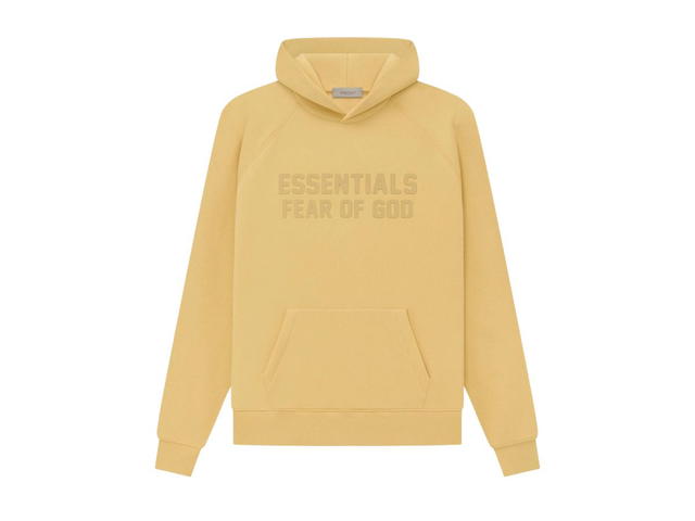Fear of God Fear of God Essentials Hoodie Light Tuscan (SS23) - view 1
