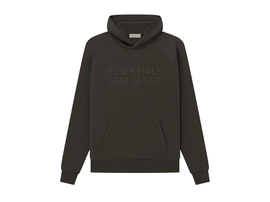 Fear of God Fear of God Essentials Hoodie Off Black (SS23)