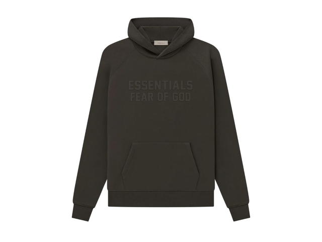 Fear of God Fear of God Essentials Hoodie Off Black (SS23) - view 1